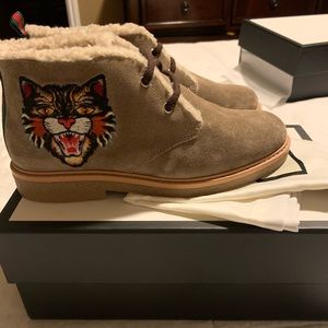 Gucci boy boots kids
